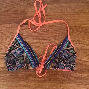 Triangle bikini top
